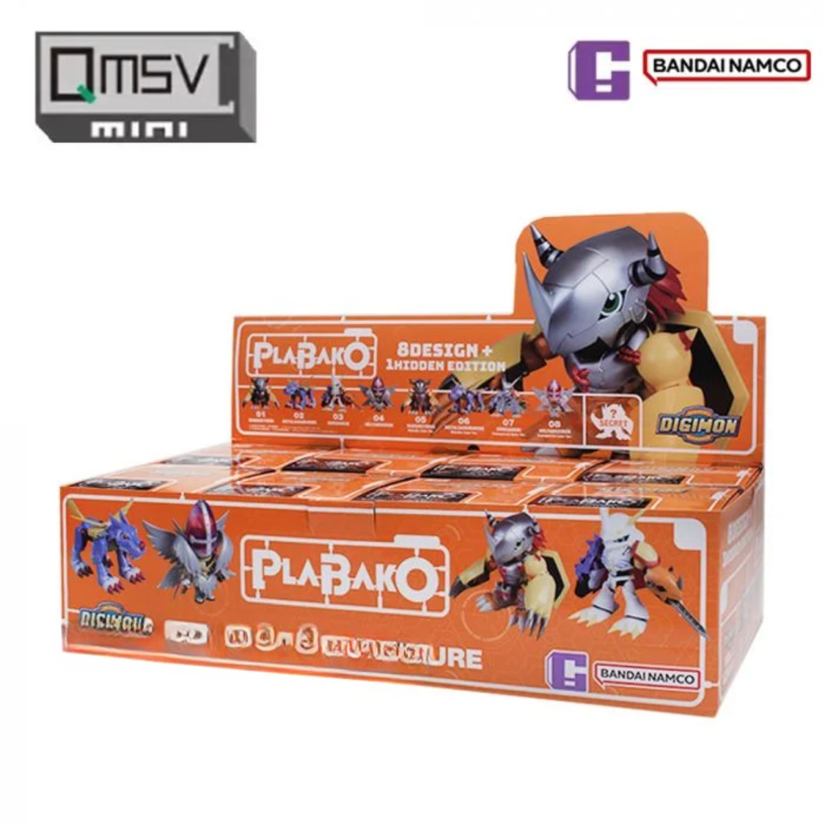 PLABAKO Digimin Adventure VOL.1 Blind Box-Single Box (Random)-Bandai Namco-Ace Cards & Collectibles