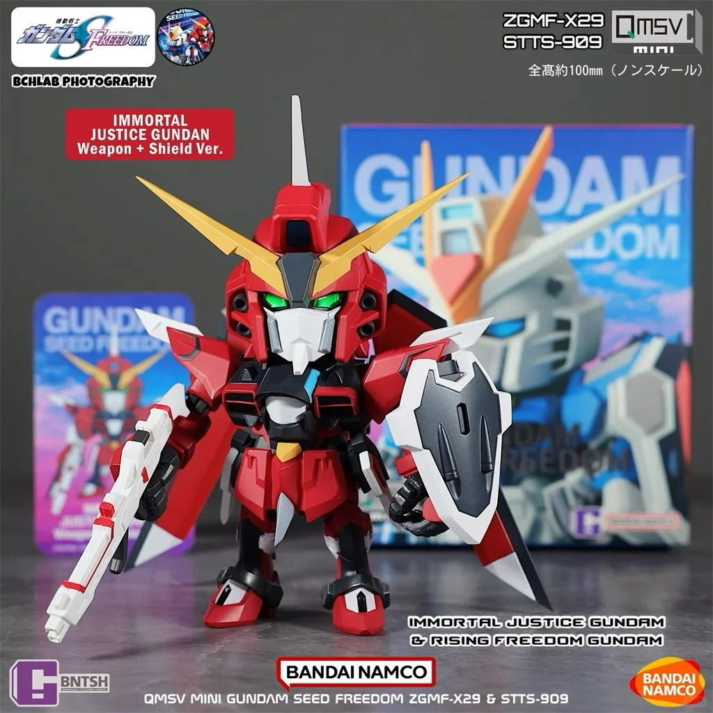 QMSV Mini x Gundam Seed Freedom Blind Box 2.0-Single Box (Random)-Bandai Namco-Ace Cards & Collectibles