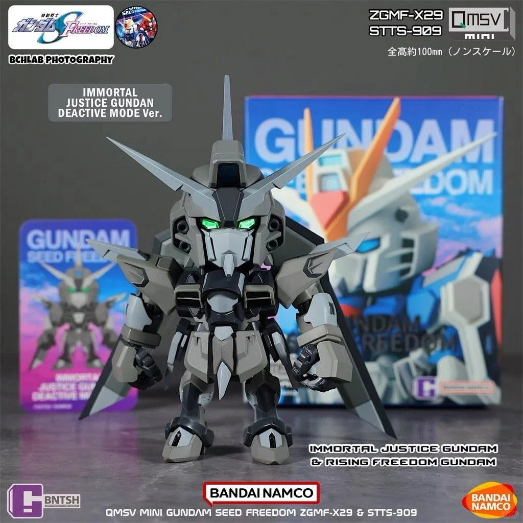 QMSV Mini x Gundam Seed Freedom Blind Box 2.0-Single Box (Random)-Bandai Namco-Ace Cards & Collectibles