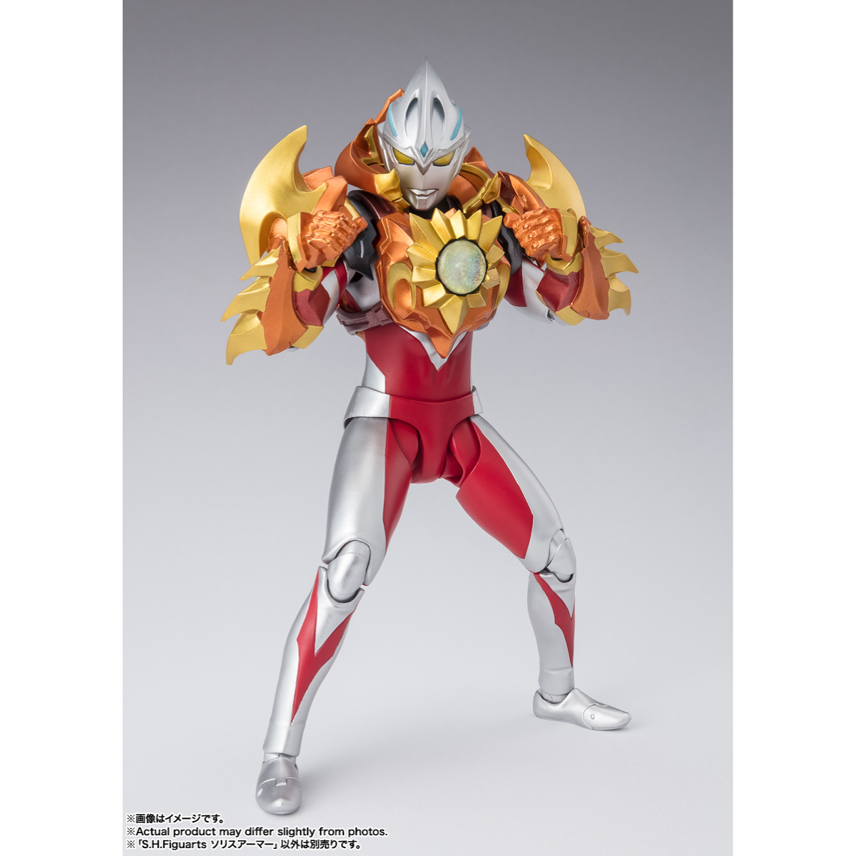 S.H.Figuarts Ultraman Arc Solis Armor-Bandai Namco-Ace Cards &amp; Collectibles