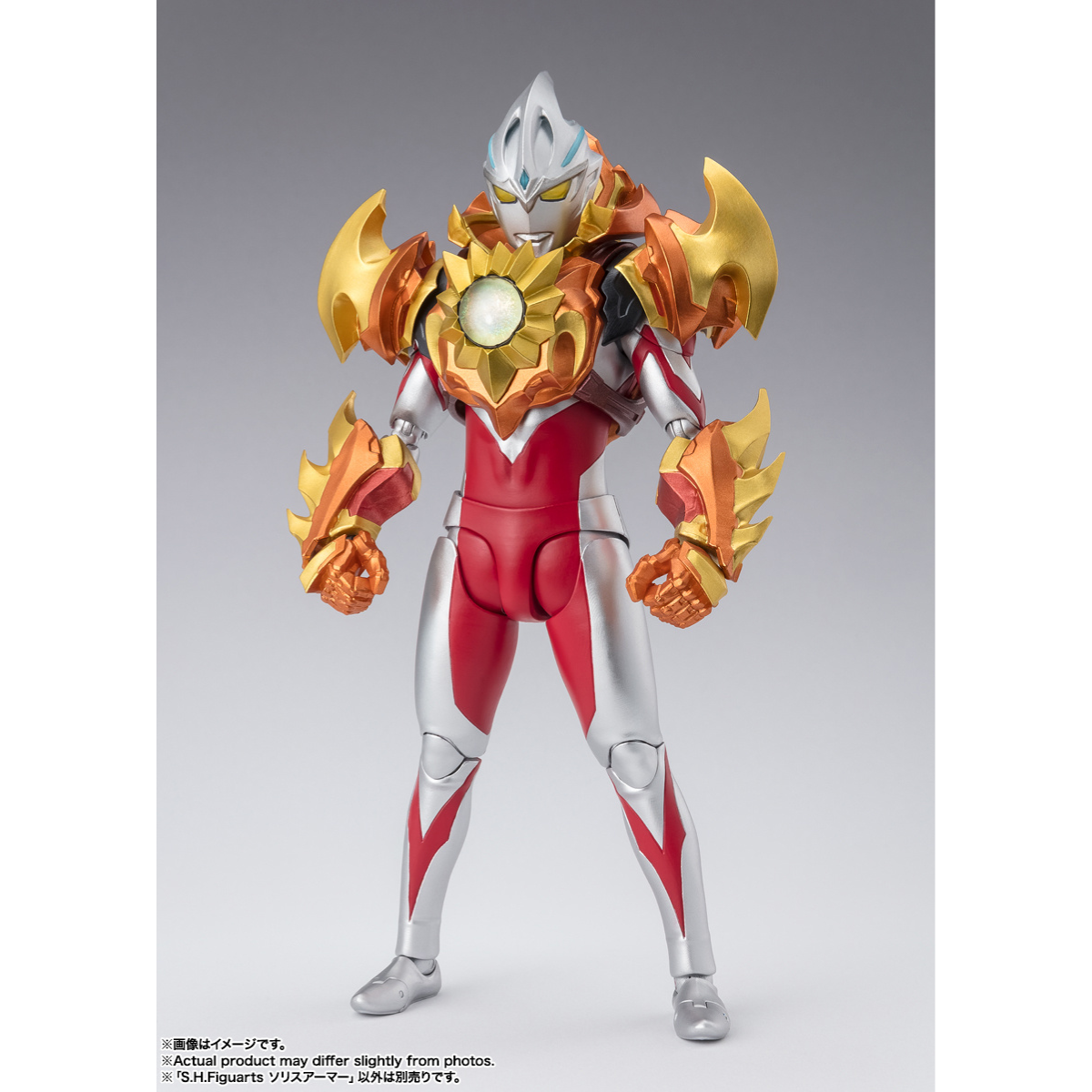 S.H.Figuarts Ultraman Arc Solis Armor-Bandai Namco-Ace Cards &amp; Collectibles