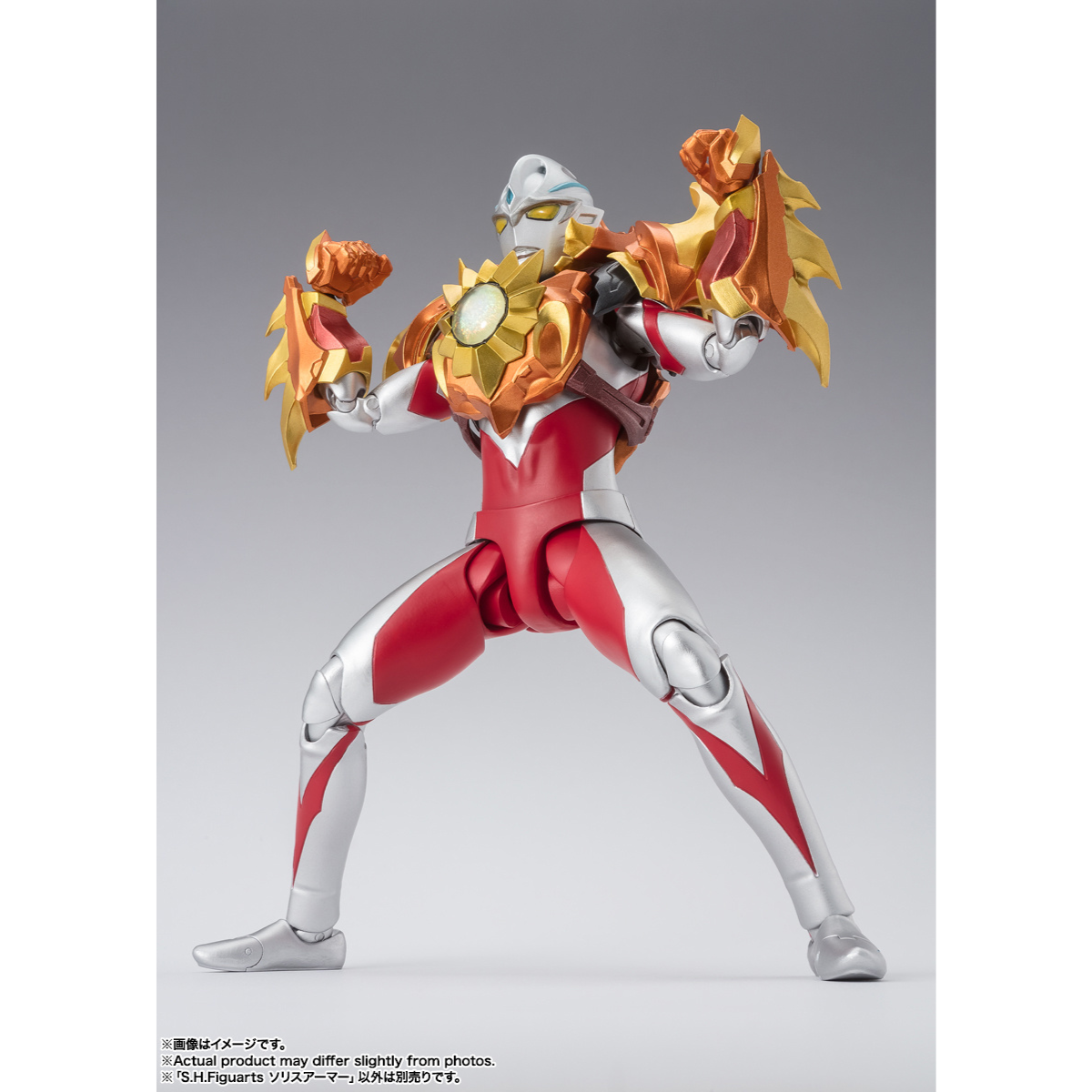 S.H.Figuarts Ultraman Arc Solis Armor-Bandai Namco-Ace Cards &amp; Collectibles