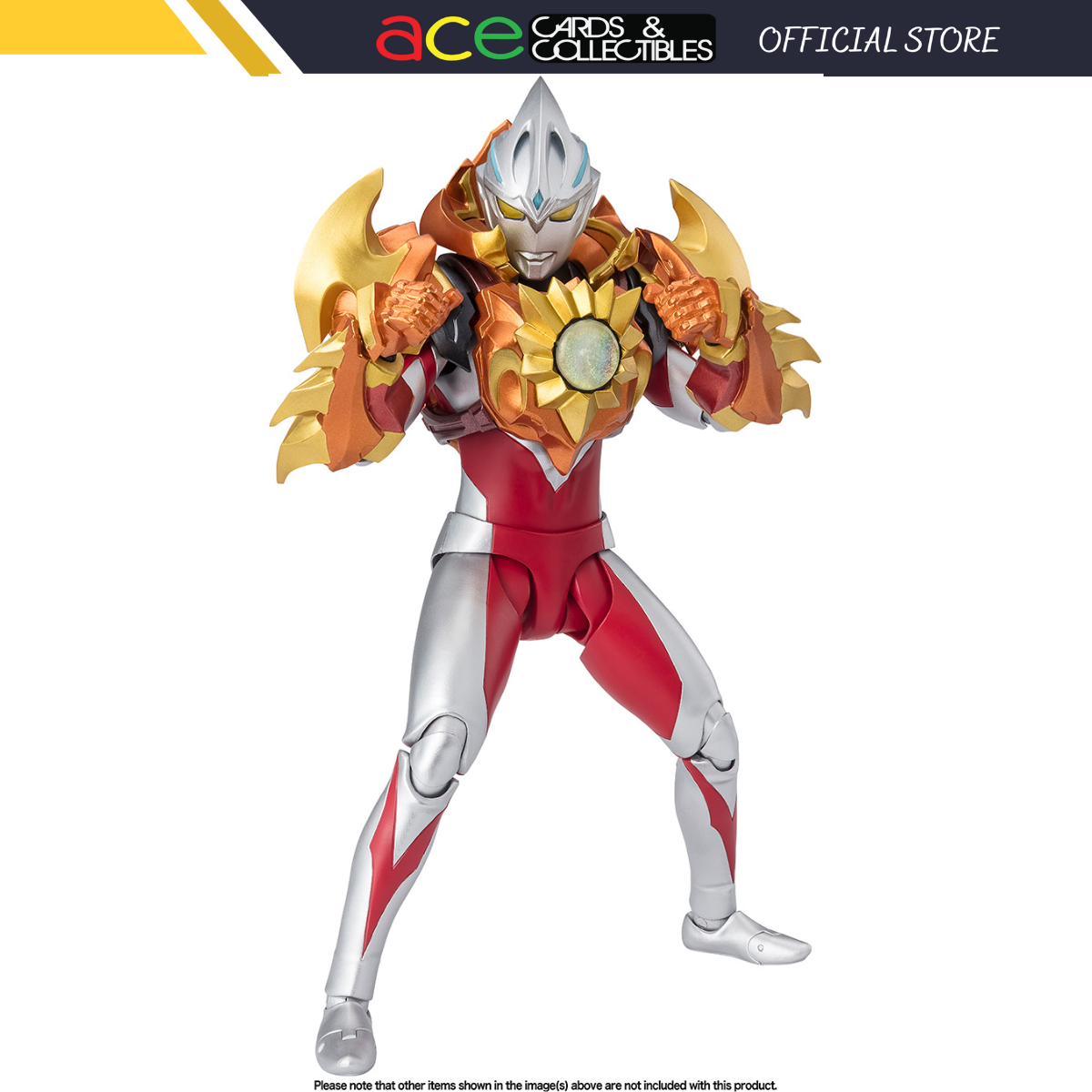 S.H.Figuarts Ultraman Arc Solis Armor-Bandai Namco-Ace Cards &amp; Collectibles