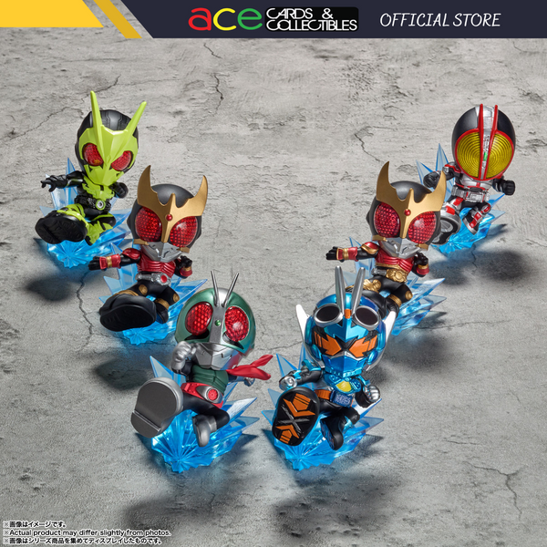 Tamashii Nations Box Kamen Rider Artlized -Let's Go! Rider Kick!!-Display Box (6pcs)-Bandai Namco-Ace Cards & Collectibles