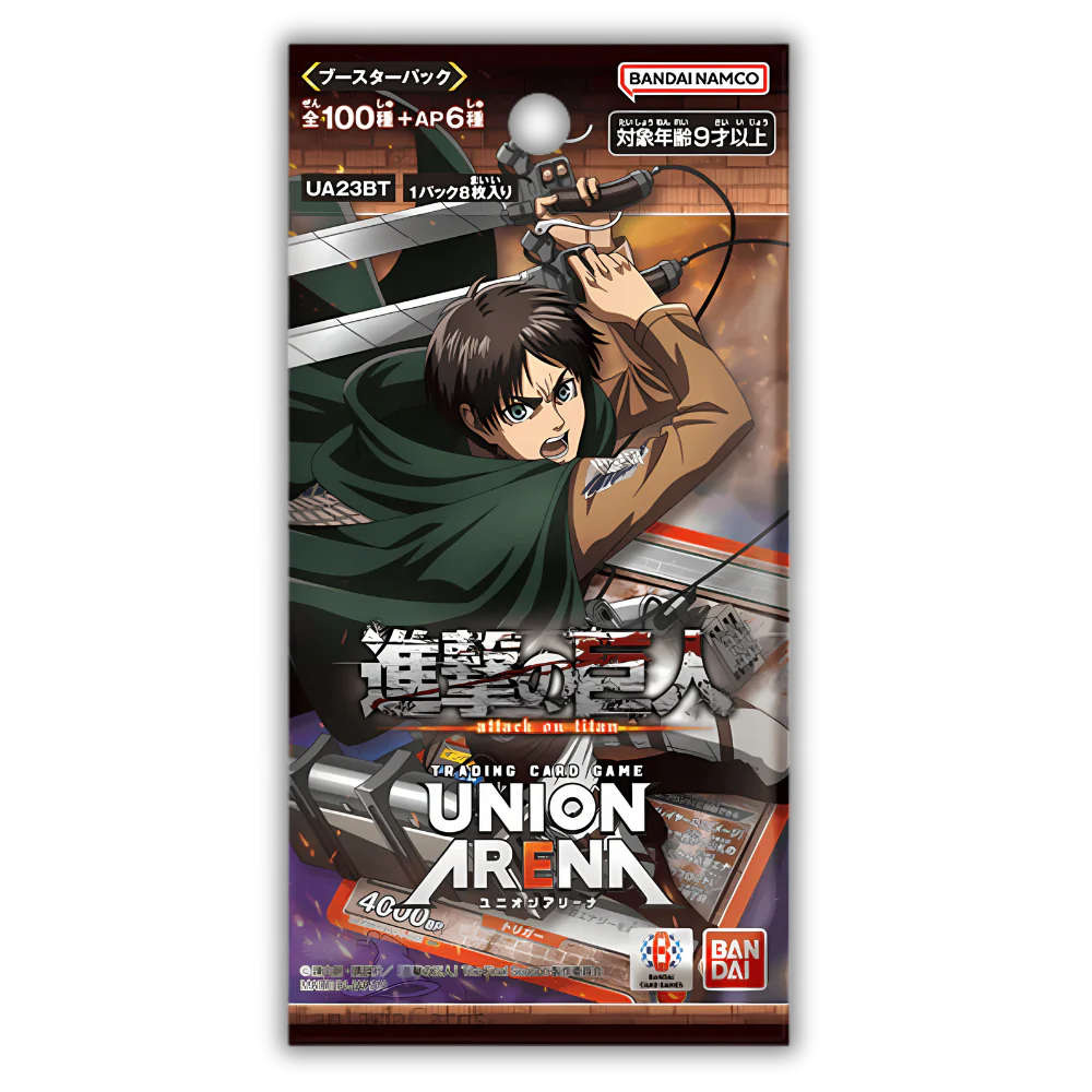 Union Arena TCG Booster &quot;Attack on Titan&quot;-Booster Pack-Bandai Namco-Ace Cards &amp; Collectibles
