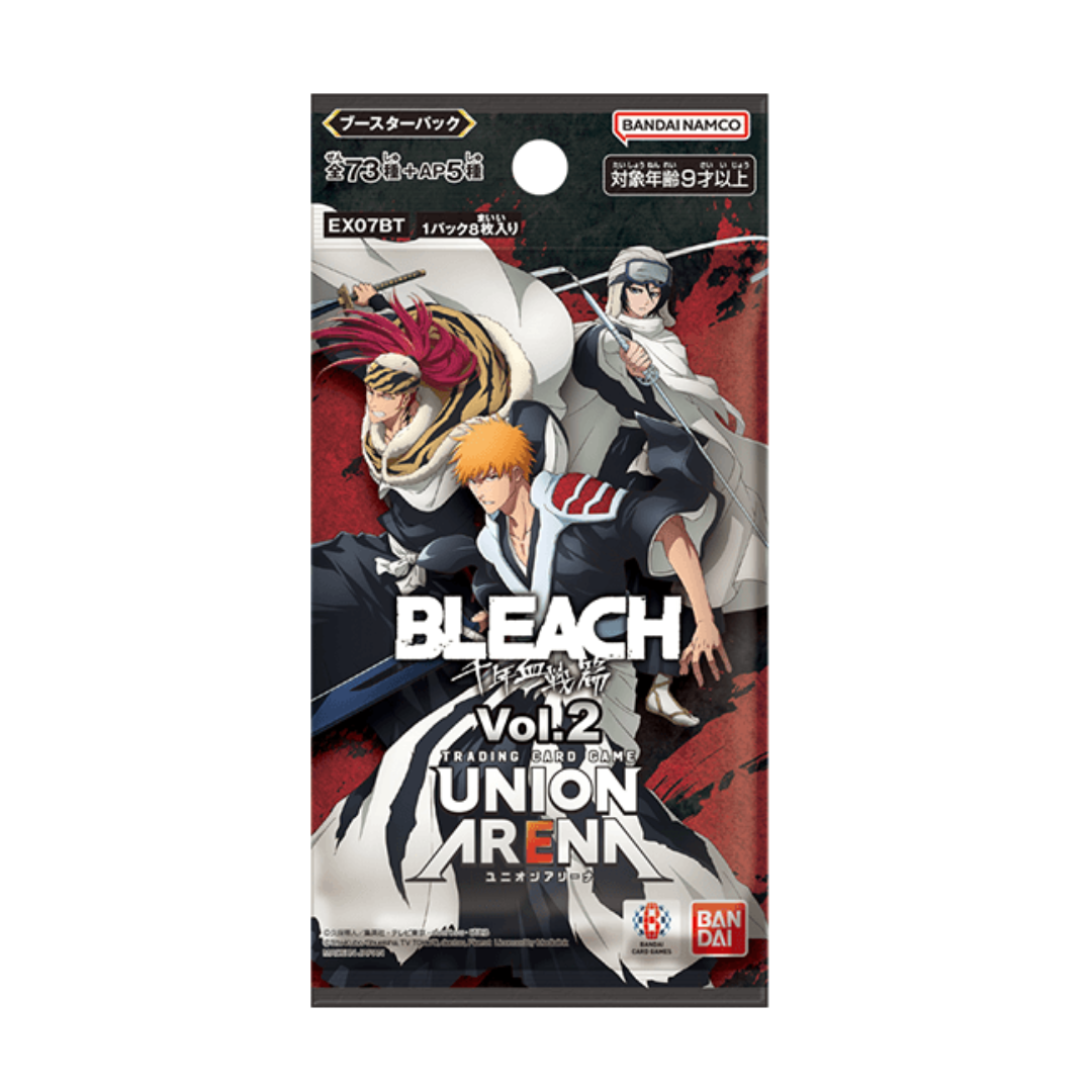 Union Arena TCG Booster &quot;Bleach Vol.2&quot;-Booster Pack (Random)-Bandai Namco-Ace Cards &amp; Collectibles