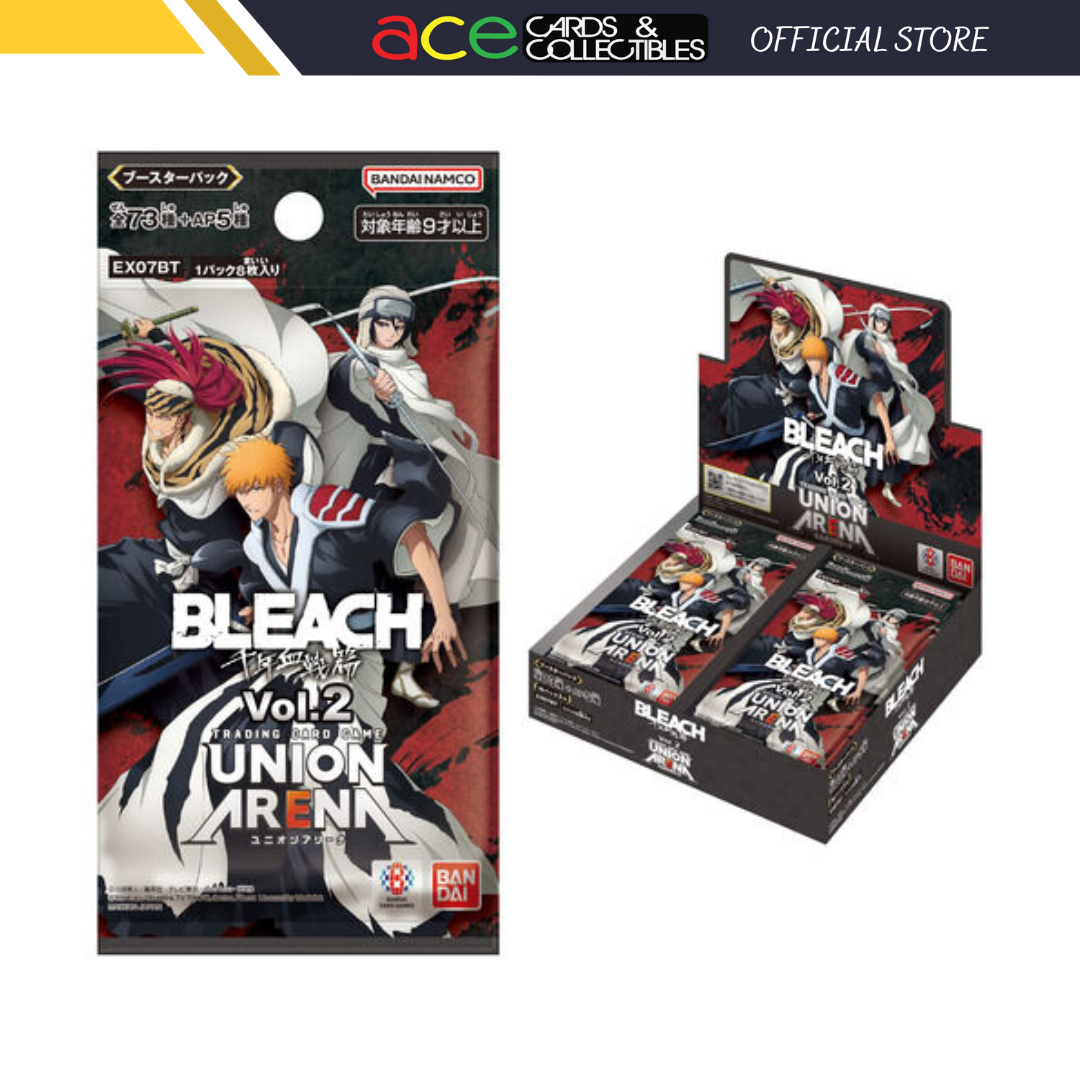 Union Arena TCG Booster &quot;Bleach Vol.2&quot;-Booster Pack (Random)-Bandai Namco-Ace Cards &amp; Collectibles