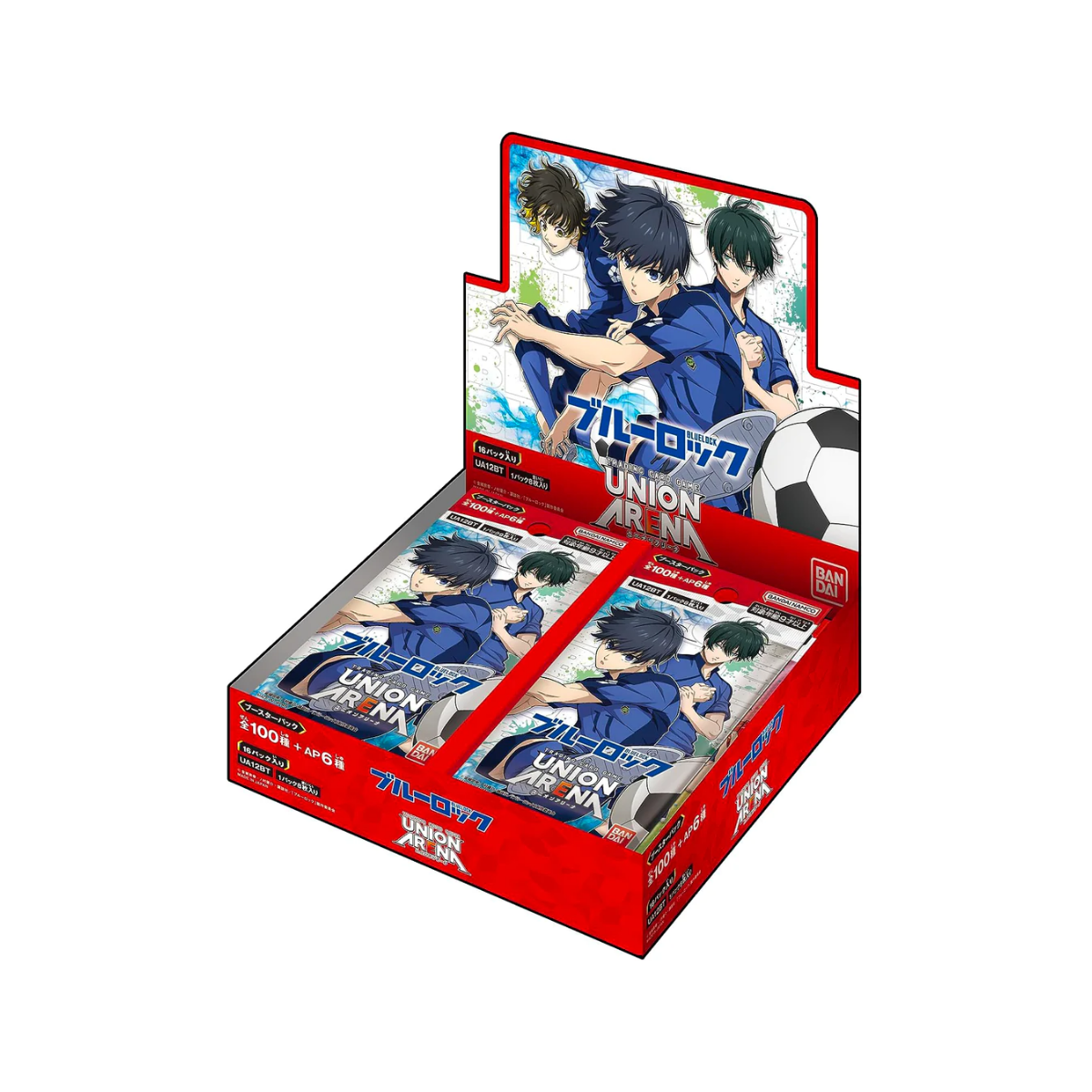 Union Arena TCG Booster &quot;Blue Lock&quot;-Booster Box (16pcs)-Bandai Namco-Ace Cards &amp; Collectibles