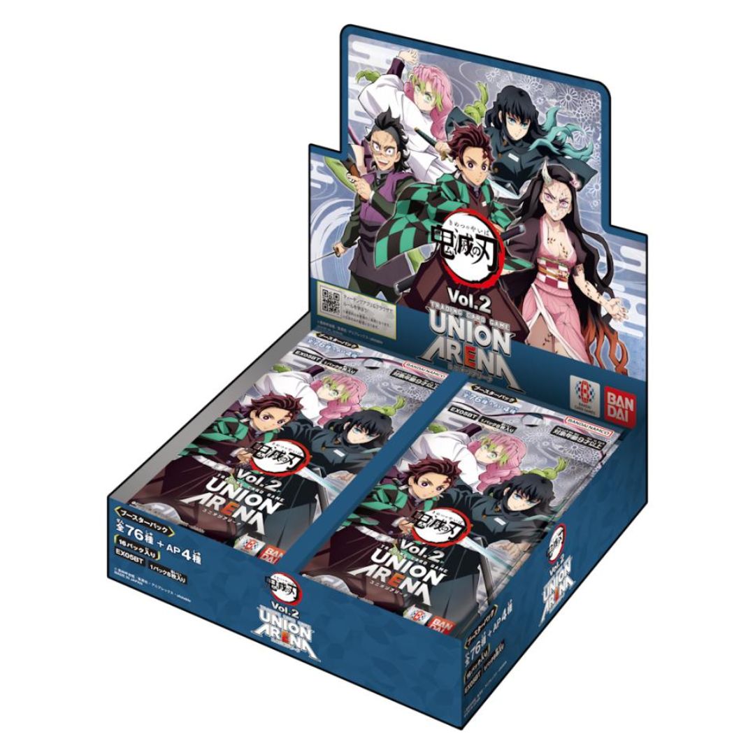 Union Arena TCG Booster &quot;Demon Slayer Vol.2&quot;-Booster Box (16pcs)-Bandai Namco-Ace Cards &amp; Collectibles