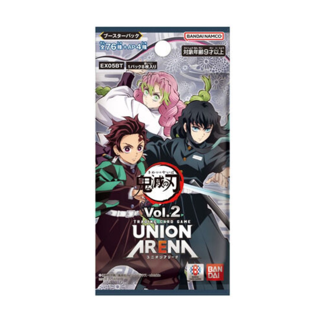 Union Arena TCG Booster &quot;Demon Slayer Vol.2&quot;-Booster Pack-Bandai Namco-Ace Cards &amp; Collectibles