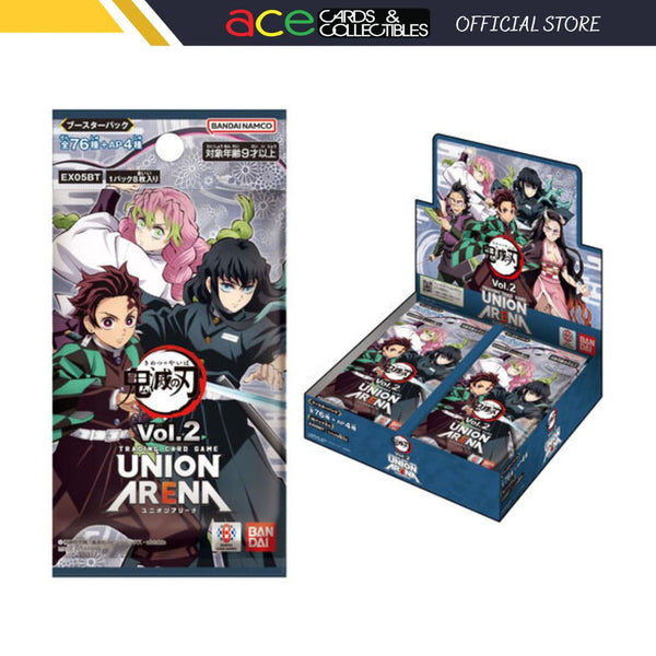 Union Arena TCG Booster "Demon Slayer Vol.2"-Booster Pack-Bandai Namco-Ace Cards & Collectibles