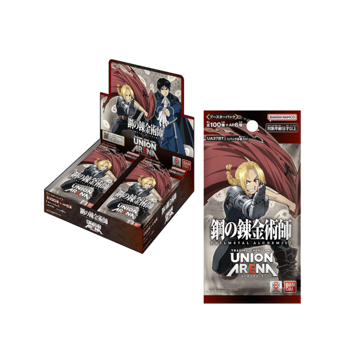Union Arena TCG Booster "Fullmetal Alchemist" [UA37BT]-Booster Pack-Bandai Namco-Ace Cards & Collectibles