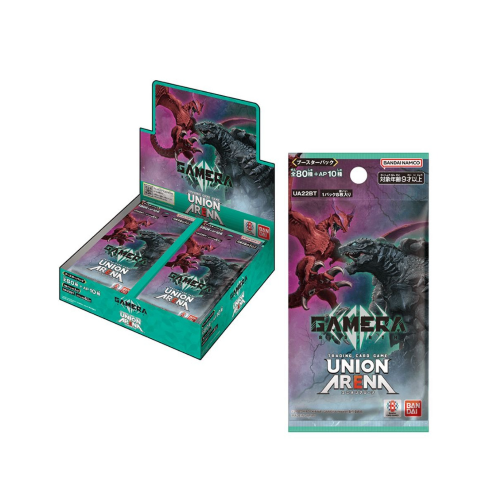 Union Arena TCG Booster "Gamera Rebirth"-Booster Pack (Random)-Bandai Namco-Ace Cards & Collectibles