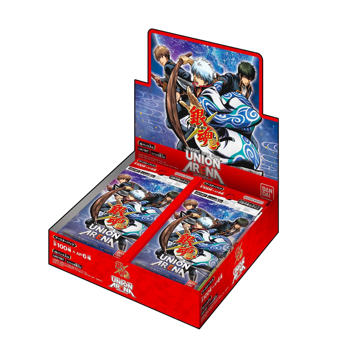 Union Arena TCG Booster &quot;Gintama&quot;-Booster Box (16pcs)-Bandai Namco-Ace Cards &amp; Collectibles