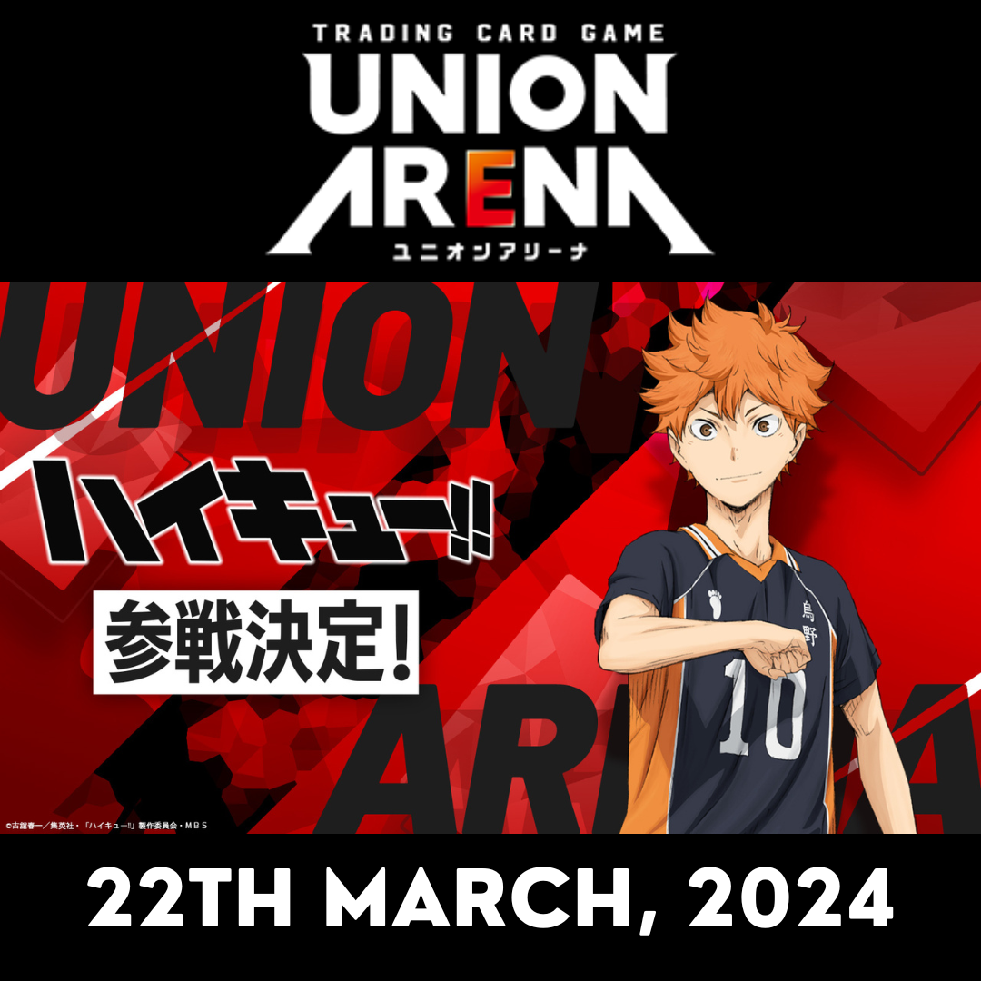 Union Arena TCG Booster &quot;Haikyu!!&quot;-Booster Pack-Bandai Namco-Ace Cards &amp; Collectibles