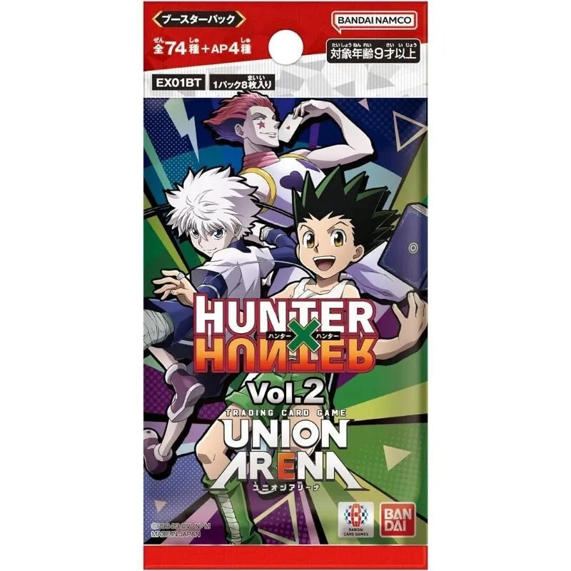 Union Arena TCG Booster &quot;Hunter X Hunter Vol.2&quot;-Booster Pack-Bandai Namco-Ace Cards &amp; Collectibles