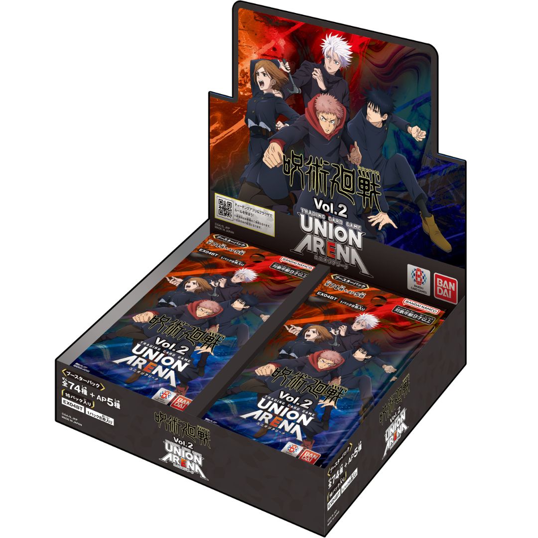 Union Arena TCG Booster &quot;Jujutsu Kaisen Vol.2&quot;-Booster Box (16pcs)-Bandai Namco-Ace Cards &amp; Collectibles