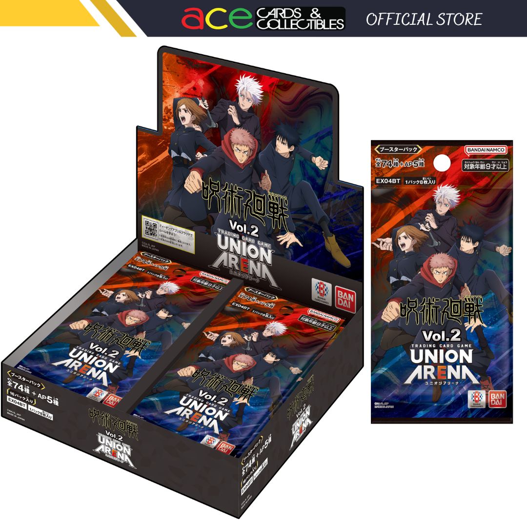 Union Arena TCG Booster "Jujutsu Kaisen Vol.2"-Booster Pack(Random)-Bandai Namco-Ace Cards & Collectibles