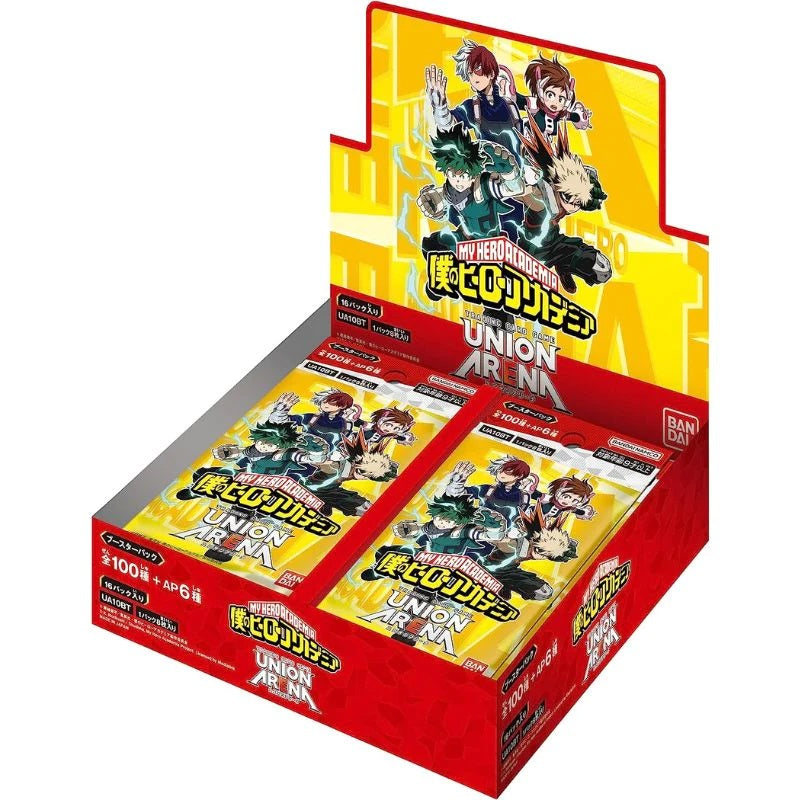 Union Arena TCG Booster &quot;My Hero Academia&quot;-Booster Box (16 packs)-Bandai Namco-Ace Cards &amp; Collectibles