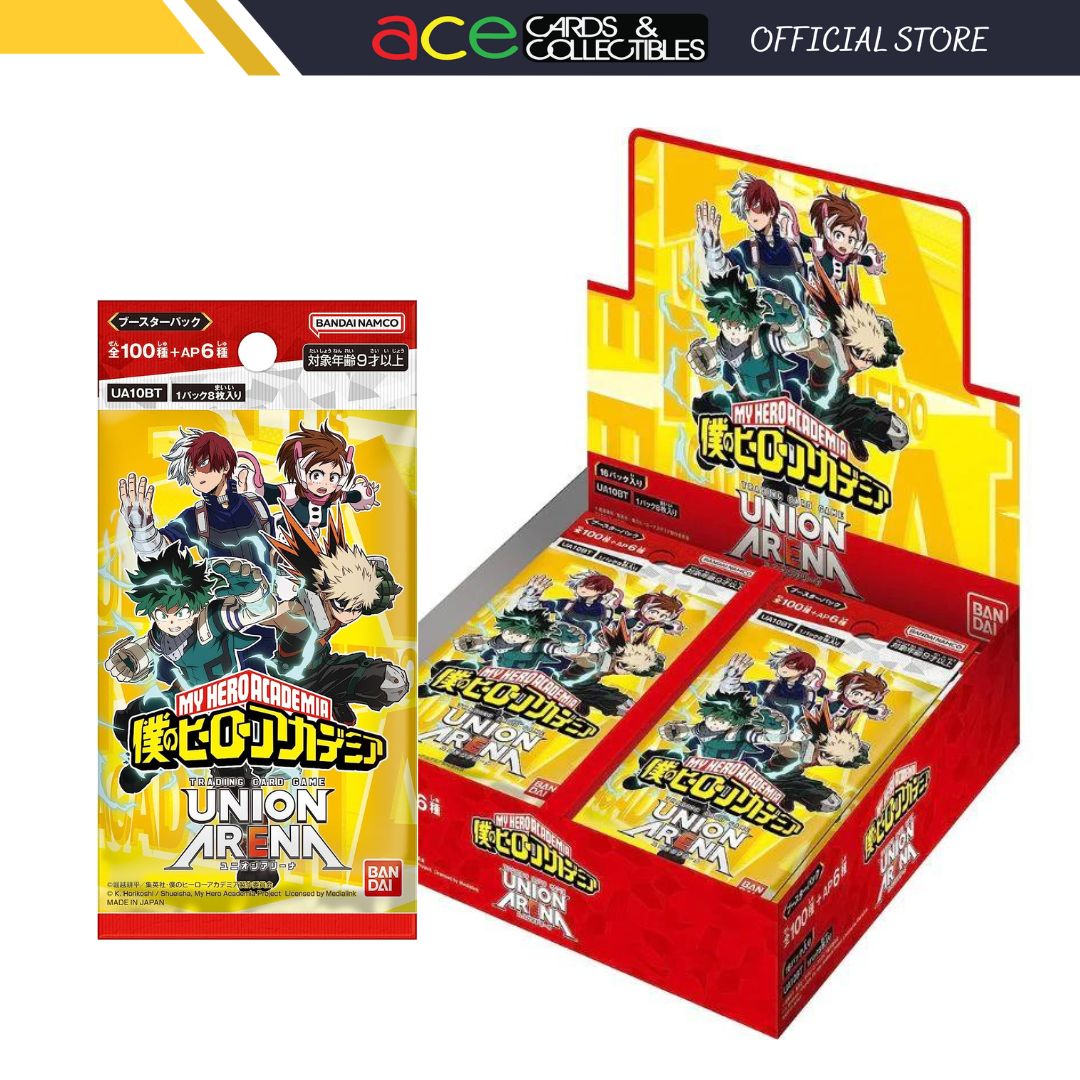 Union Arena TCG Booster &quot;My Hero Academia&quot;-Booster Pack-Bandai Namco-Ace Cards &amp; Collectibles