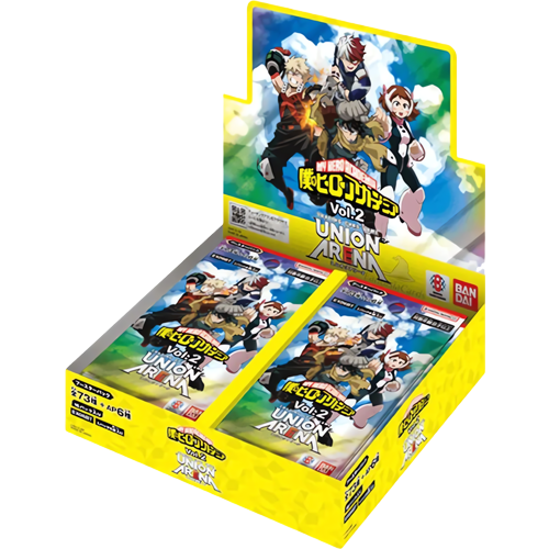 Union Arena TCG Booster &quot;My Hero Academia Vol.2&quot;-Booster Box (16pcs)-Bandai Namco-Ace Cards &amp; Collectibles