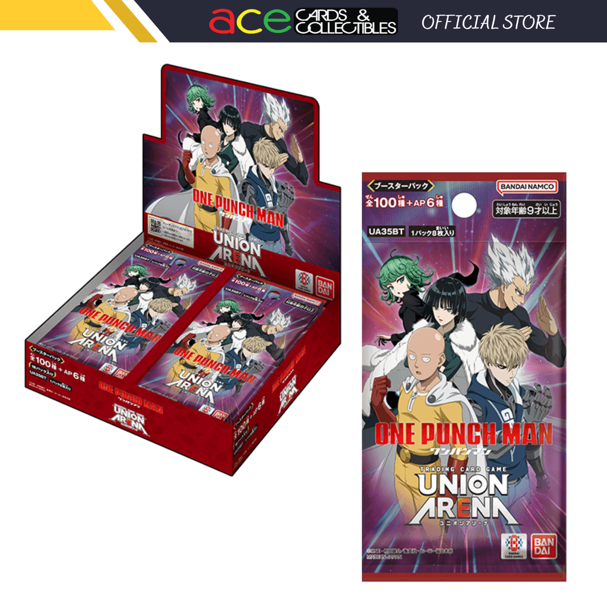 Union Arena TCG Booster "One Punch Man" [UA35BT]-Booster Pack-Bandai Namco-Ace Cards & Collectibles