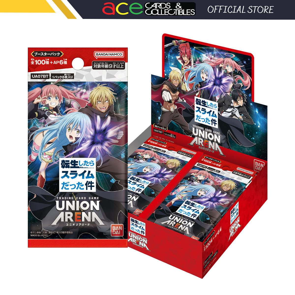 Union Arena TCG Booster "Reincarnated as a Slime"-Booster Pack-Bandai Namco-Ace Cards & Collectibles