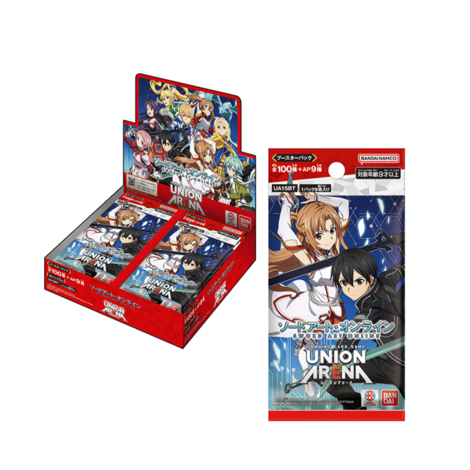 Union Arena TCG Booster "Sword Art Online!! Vol.1"-Booster Pack-Bandai Namco-Ace Cards & Collectibles