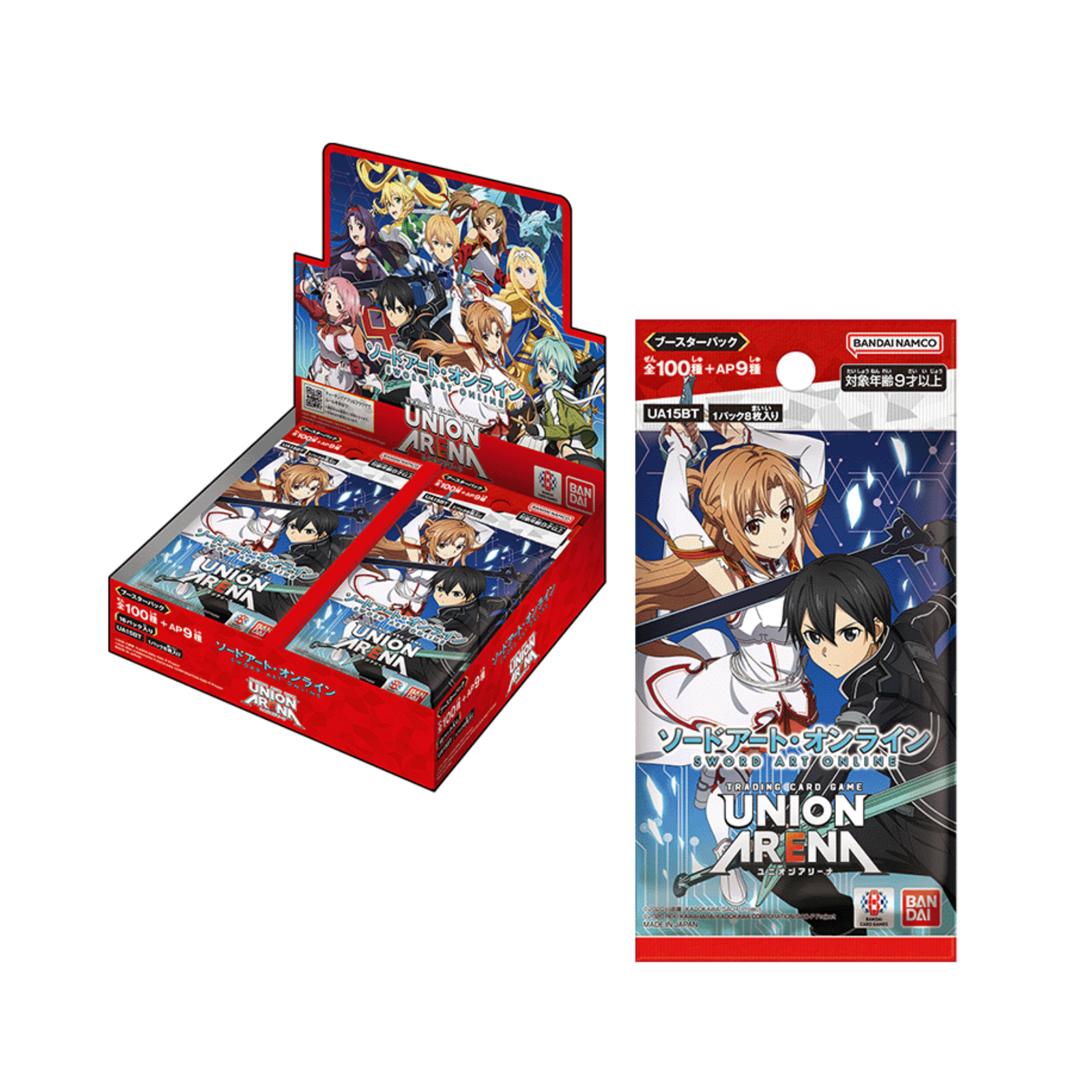 Union Arena TCG Booster "Sword Art Online!! Vol.1"-Booster Pack-Bandai Namco-Ace Cards & Collectibles