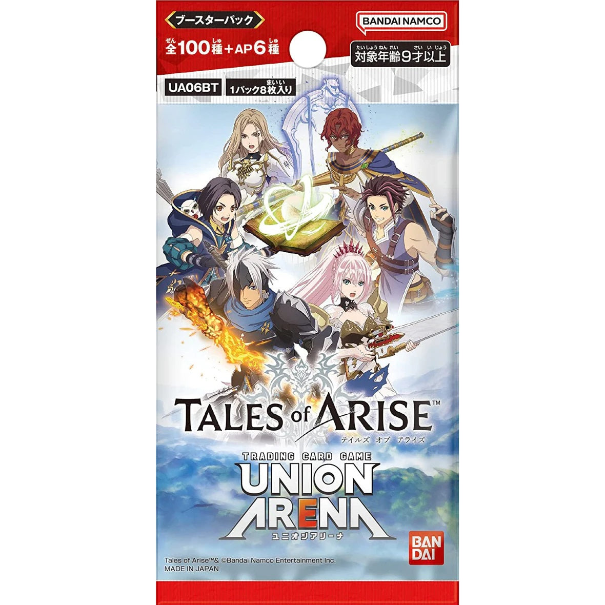 Union Arena TCG Booster &quot;Tales of Arise&quot;-Booster Pack-Bandai Namco-Ace Cards &amp; Collectibles