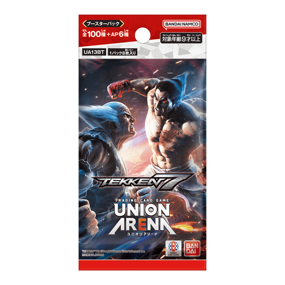Union Arena TCG Booster "Tekken 7"-Booster Pack-Bandai Namco-Ace Cards & Collectibles