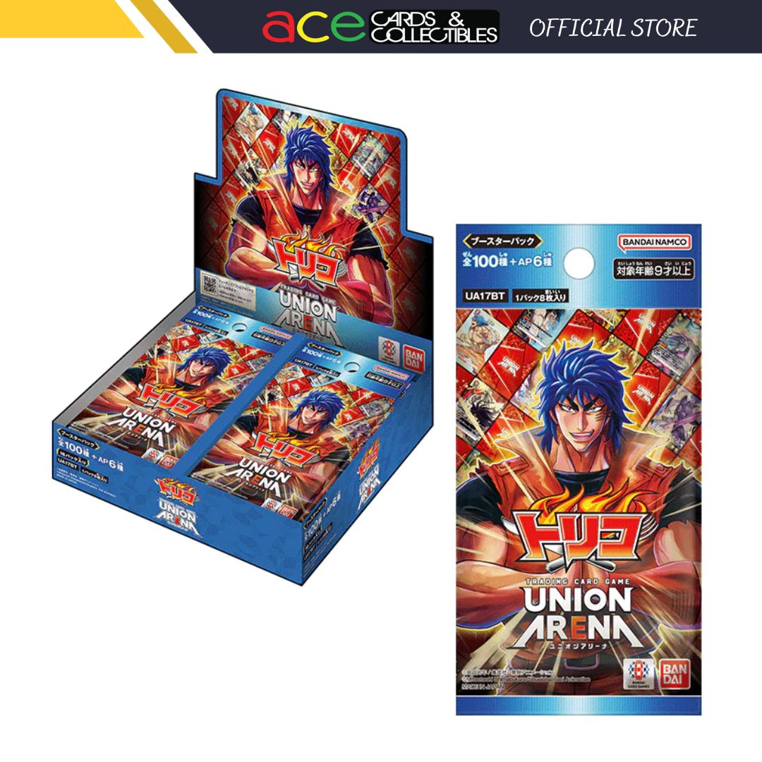 Union Arena TCG Booster &quot;Toriko&quot;-Booster Pack (Random)-Bandai Namco-Ace Cards &amp; Collectibles