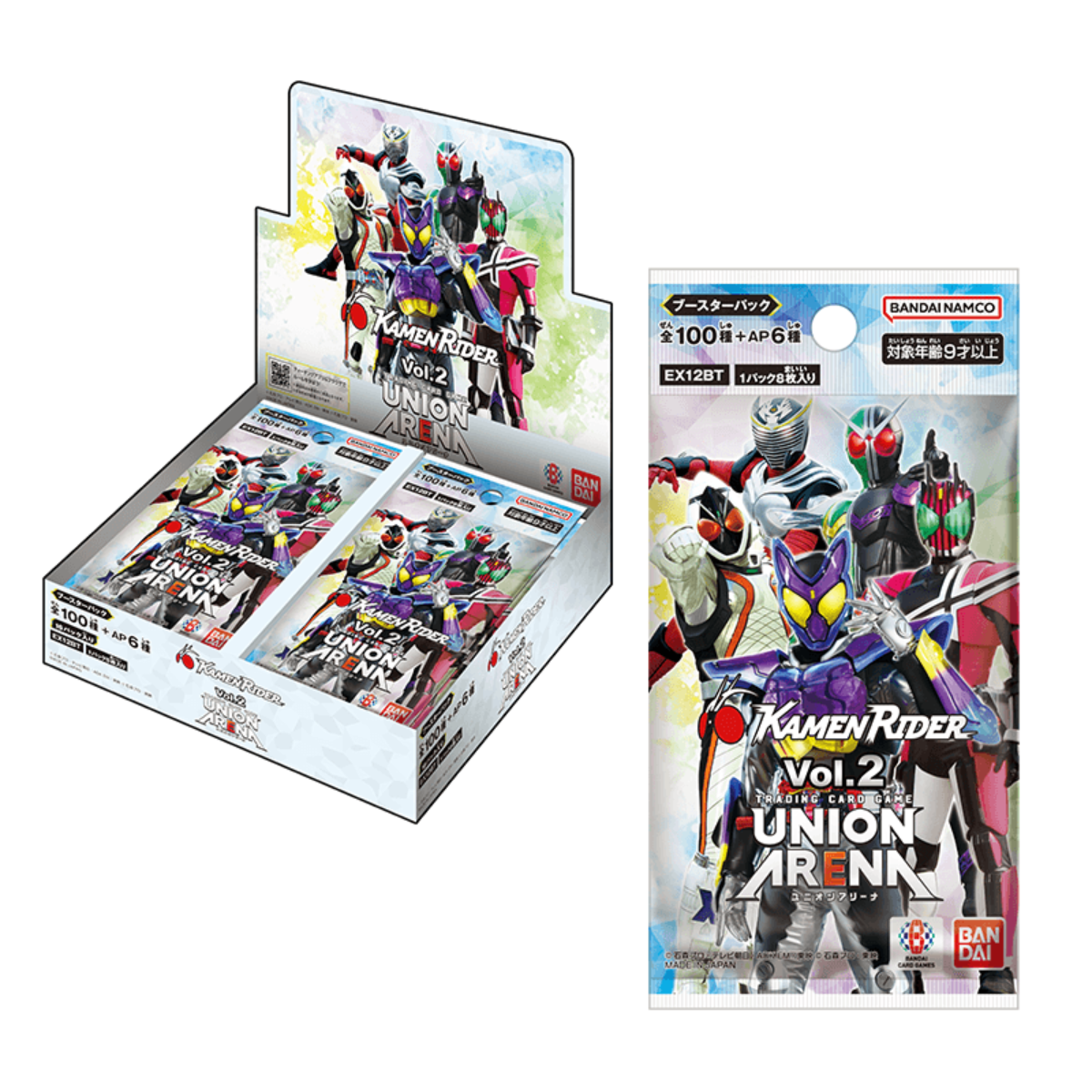 Union Arena TCG Extra Booster "Kamen Rider Vol.2"-Booster Pack-Bandai Namco-Ace Cards & Collectibles