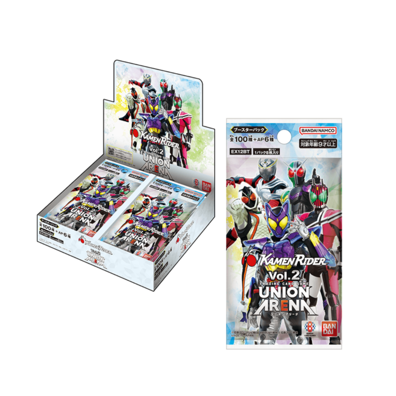 Union Arena TCG Extra Booster "Kamen Rider Vol.2"-Booster Pack-Bandai Namco-Ace Cards & Collectibles