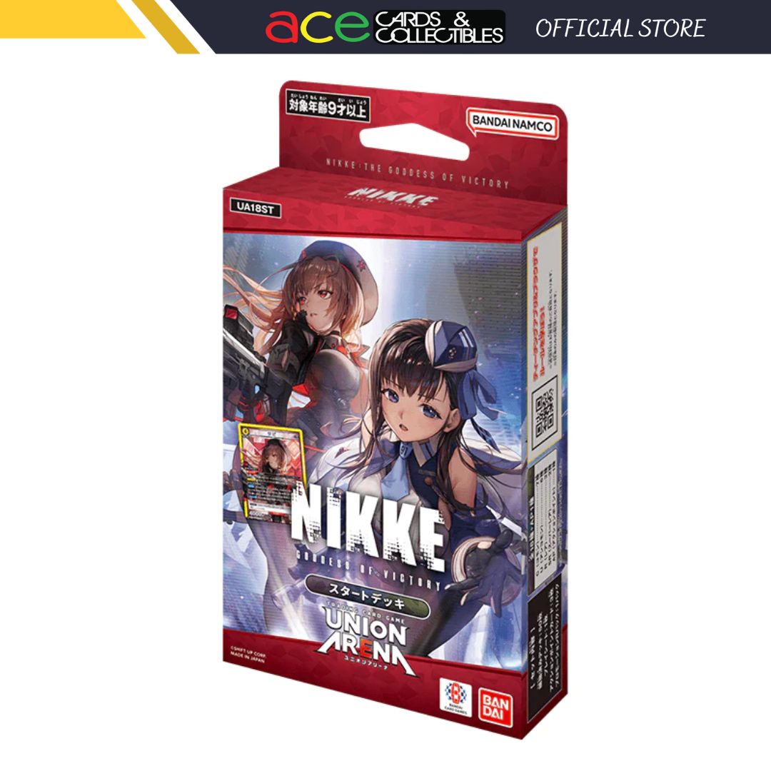 Union Arena TCG: Goddess Of Victory: NIKKE Starter Deck-Bandai Namco-Ace Cards &amp; Collectibles