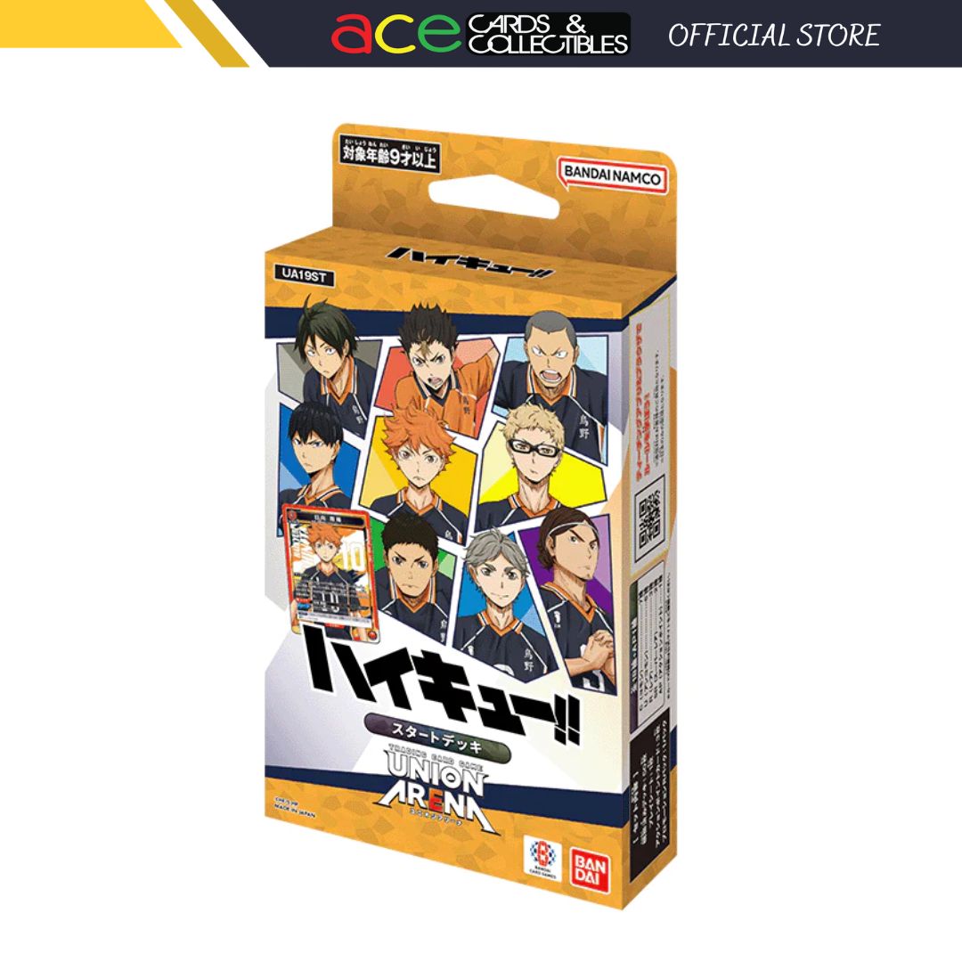 Union Arena TCG Haikyu!! Starter Deck-Bandai Namco-Ace Cards & Collectibles