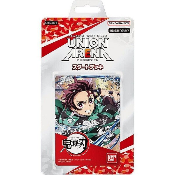 Union Arena TCG Starter Deck : Bleach / Nikke / Sword Art Online / Arknights (Japanese)-Demon Slayer-Bandai Namco-Ace Cards &amp; Collectibles