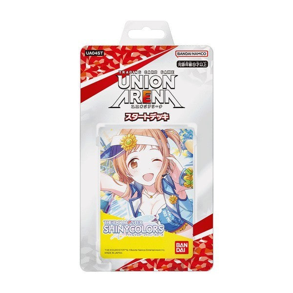 Union Arena TCG Starter Deck : Bleach / Nikke / Sword Art Online / Arknights (Japanese)-Idol Master Shiny-Bandai Namco-Ace Cards &amp; Collectibles