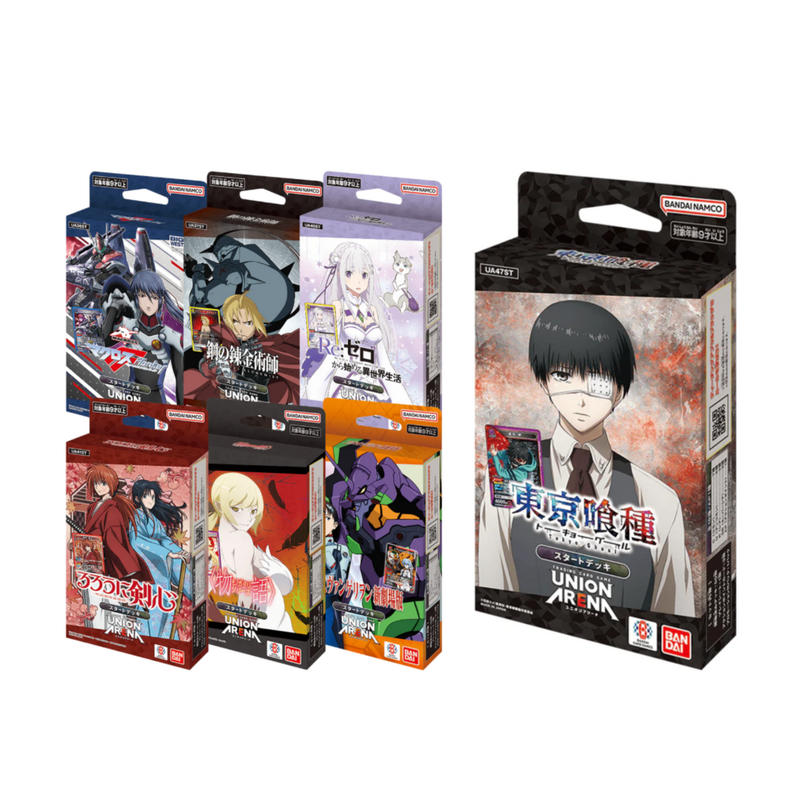 Union Arena TCG Starter Deck [Tokyo Ghoul UA47ST/Evangelion UA44ST] (Japanese)-UA03ST-Bandai Namco-Ace Cards & Collectibles