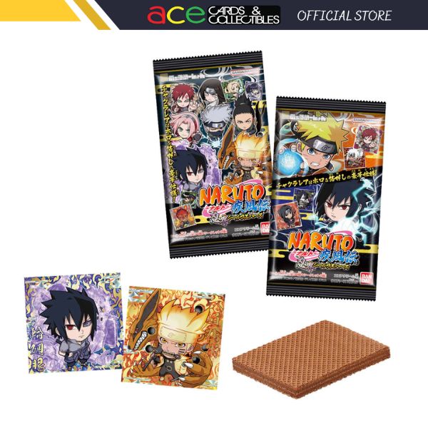 Naruto Shippuden Deformer Seal Wafer 1-Single Pack (Random)-Bandai-Ace Cards & Collectibles