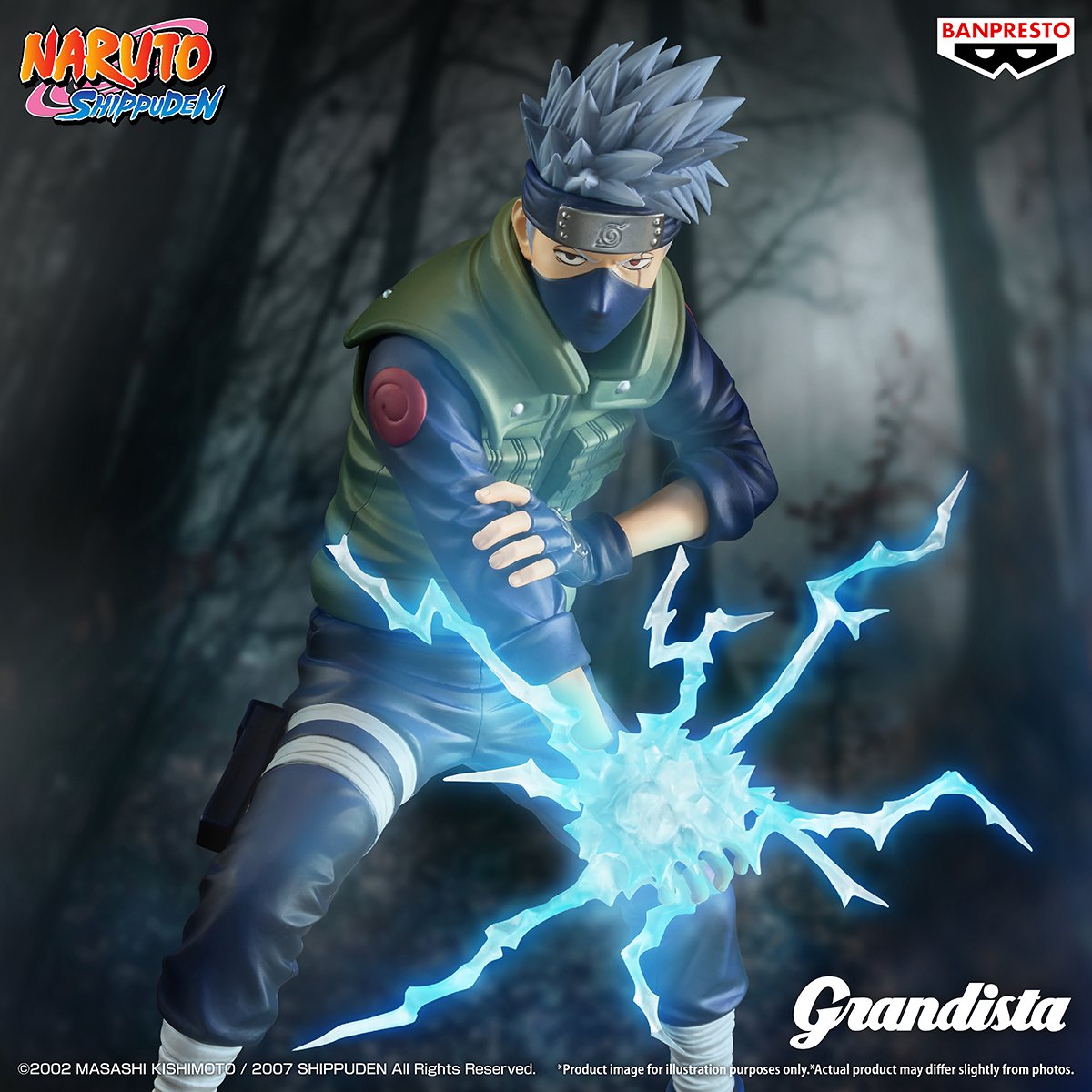 Naruto Shippuden Oversea Limited Grandista "Kakashi Hatake" (Special Edition)-Bandai-Ace Cards & Collectibles