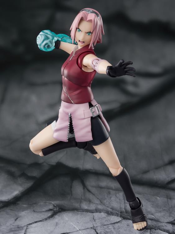 Naruto Shippuden S.H.Figuarts &quot;Sakura Haruno&quot; (Inheritor of Tsunade&#39;s Indominable Will) Re-Run-Bandai-Ace Cards &amp; Collectibles