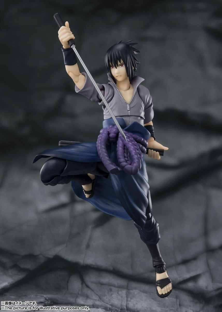 Naruto Shippuden S.H.Figuarts &quot;Sasuke Uchiha&quot; (Completed) Re-Run-Bandai-Ace Cards &amp; Collectibles