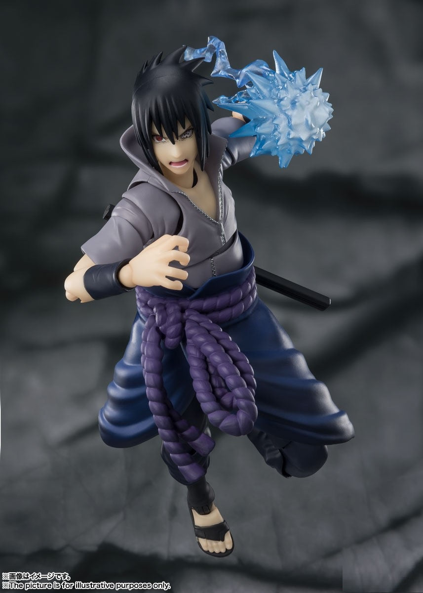 Naruto Shippuden S.H.Figuarts &quot;Sasuke Uchiha&quot; (Completed) Re-Run-Bandai-Ace Cards &amp; Collectibles