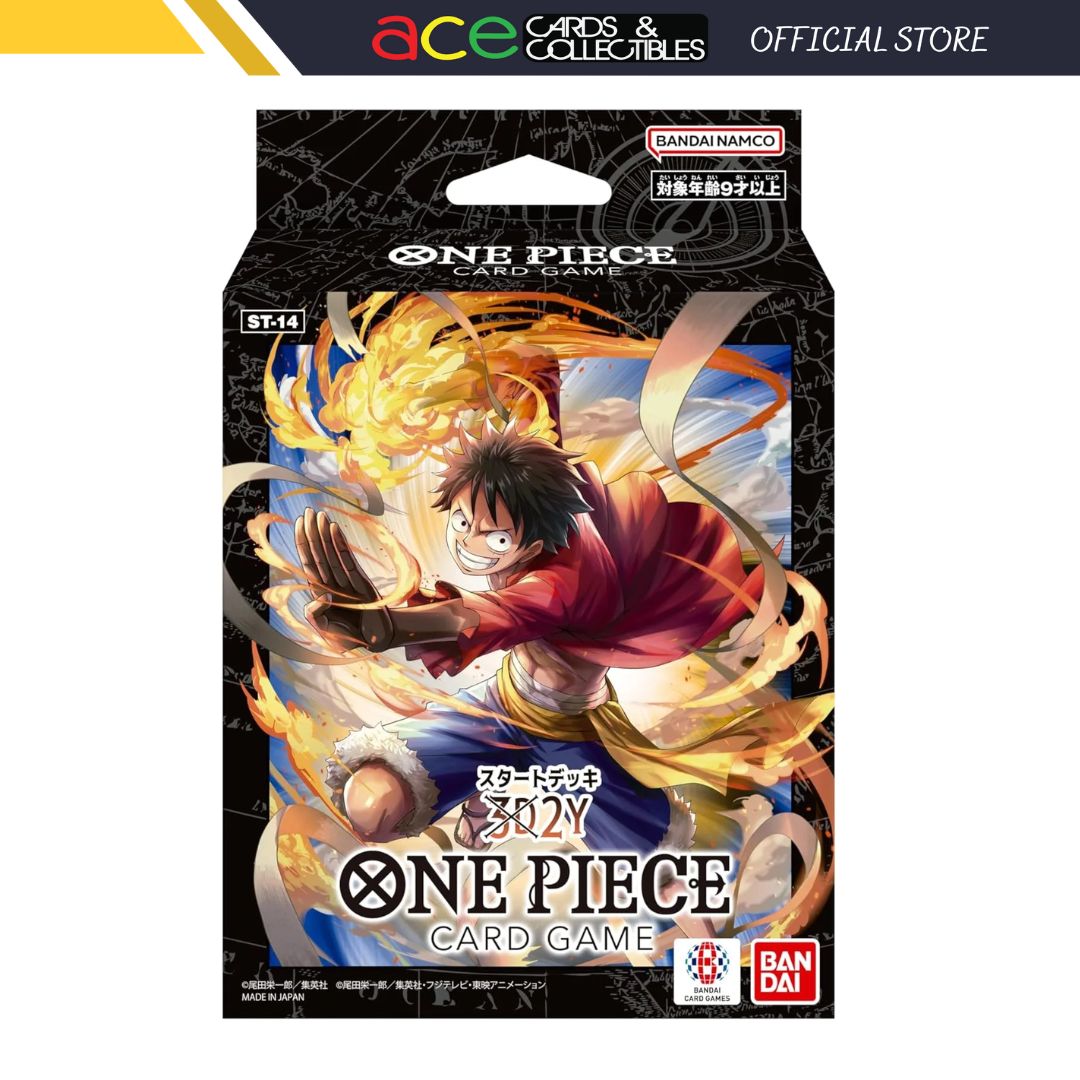 One Piece Card Game 3D2Y Starter Deck (ST-14) (Japanese)-Bandai-Ace Cards & Collectibles