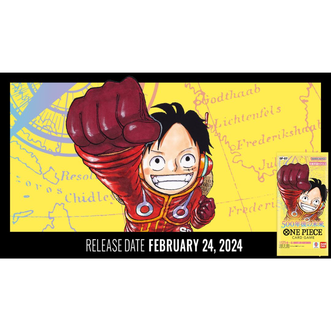 One Piece Card Game - 500 Yeas in the Future [OP-07] (Japanese)-Single Pack (Random)-Bandai-Ace Cards &amp; Collectibles