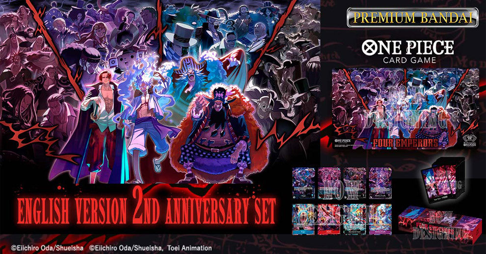 One Piece Card Game Box Set - 2nd Anniversary Set (English)-Bandai-Ace Cards & Collectibles