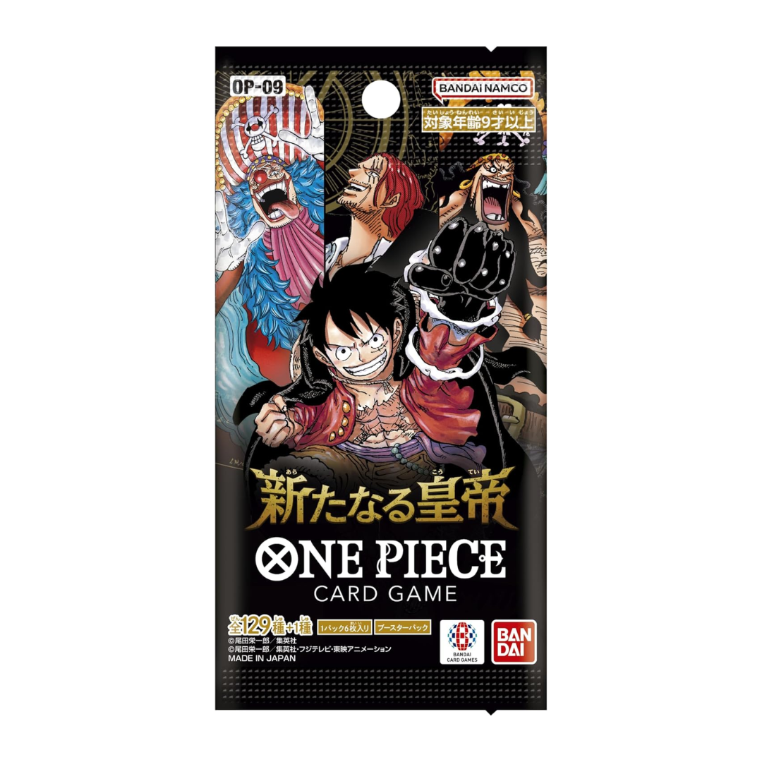 One Piece Card Game Emperors in the New World Booster [OP-09] (Japanese)-Single Pack-Bandai-Ace Cards & Collectibles