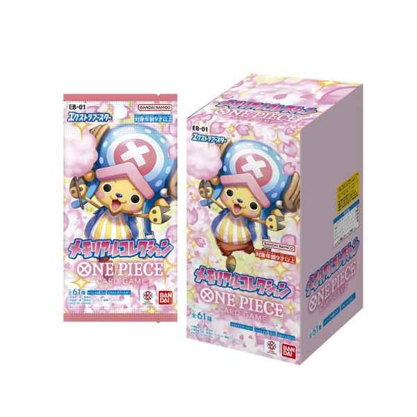 One Piece Card Game - Extra Booster Memorial Collection [EB-01] (Japanese)-Single Pack (Random)-Bandai-Ace Cards & Collectibles
