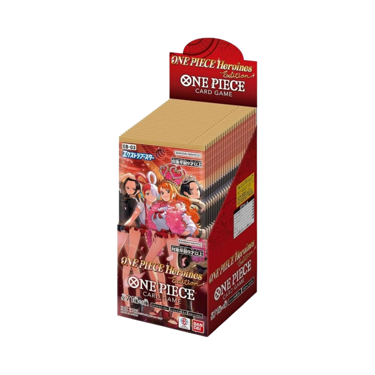 One Piece Card Game Extra Booster ONE PIECE Heroines Edition [EB-03] (Japanese)-Booster Box (24pcs)-Bandai-Ace Cards & Collectibles